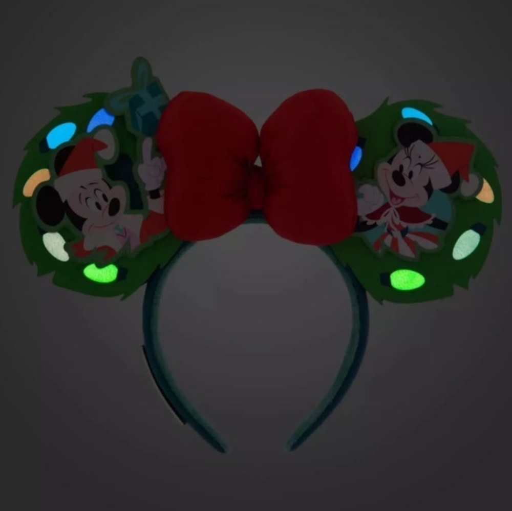 Disney Christmas Ears Headband - Picture 2 of 6